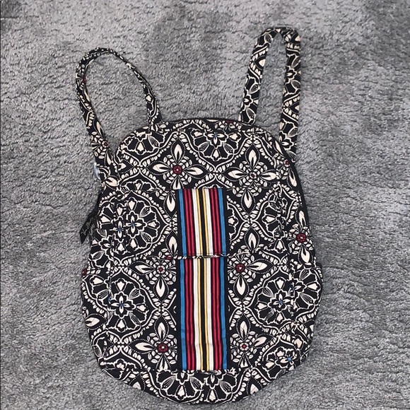Vera Bradley Backpack and Matching Wallet - Picture 2 of 8